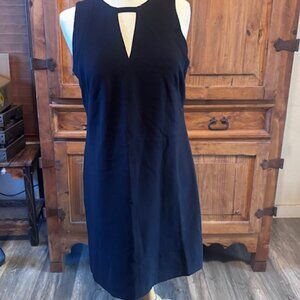 White House Black Market Elegant Black Dress - Size 8